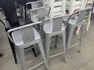 High Quality Metallic Counter Height Bar Stool