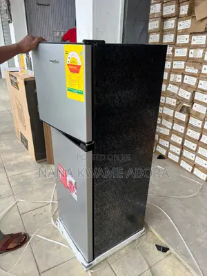 Brand New Double-Door Refrigerator 145liters