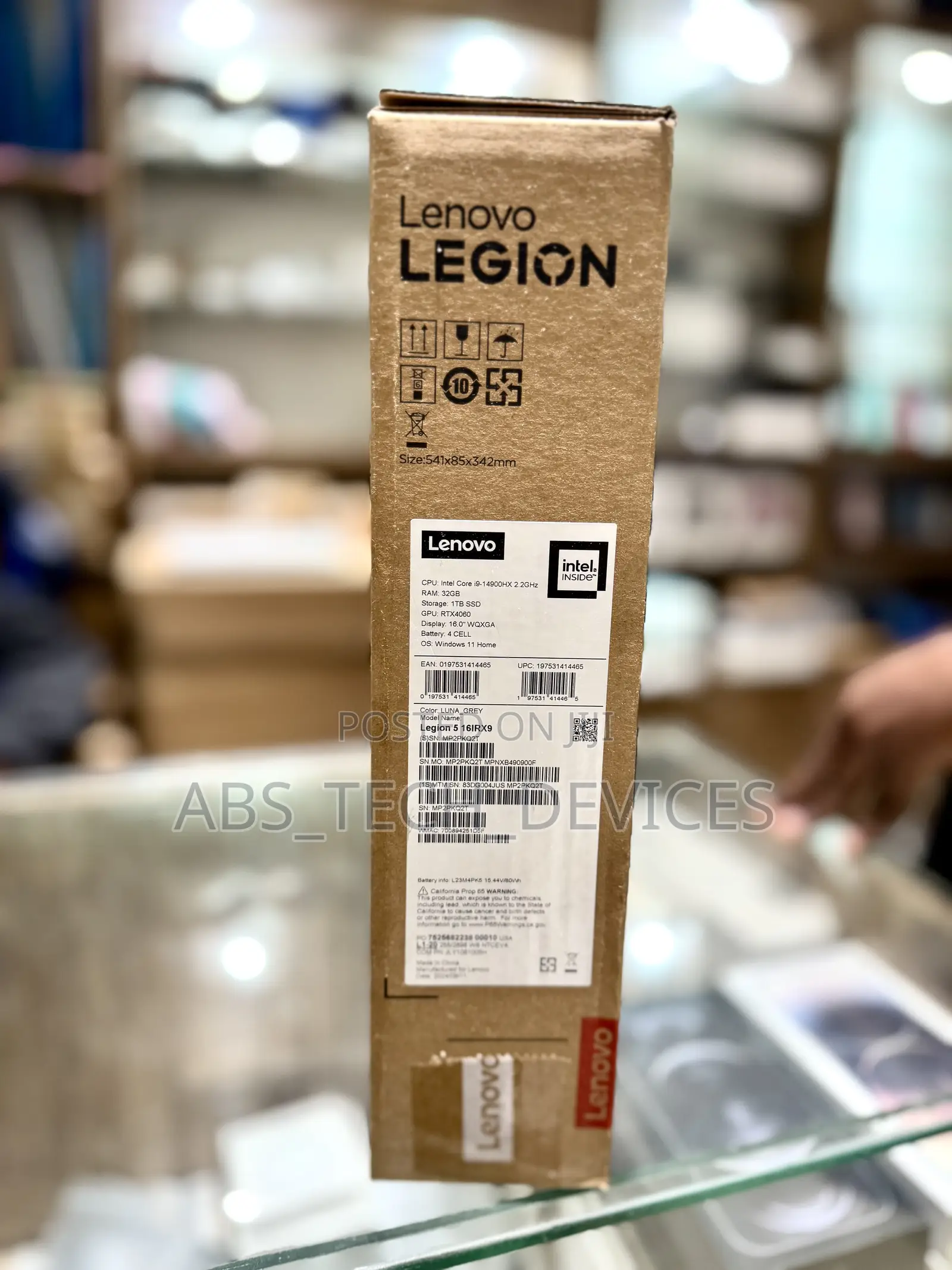 New Laptop Lenovo Legion 5 32GB Intel Core i9 SSD 1T