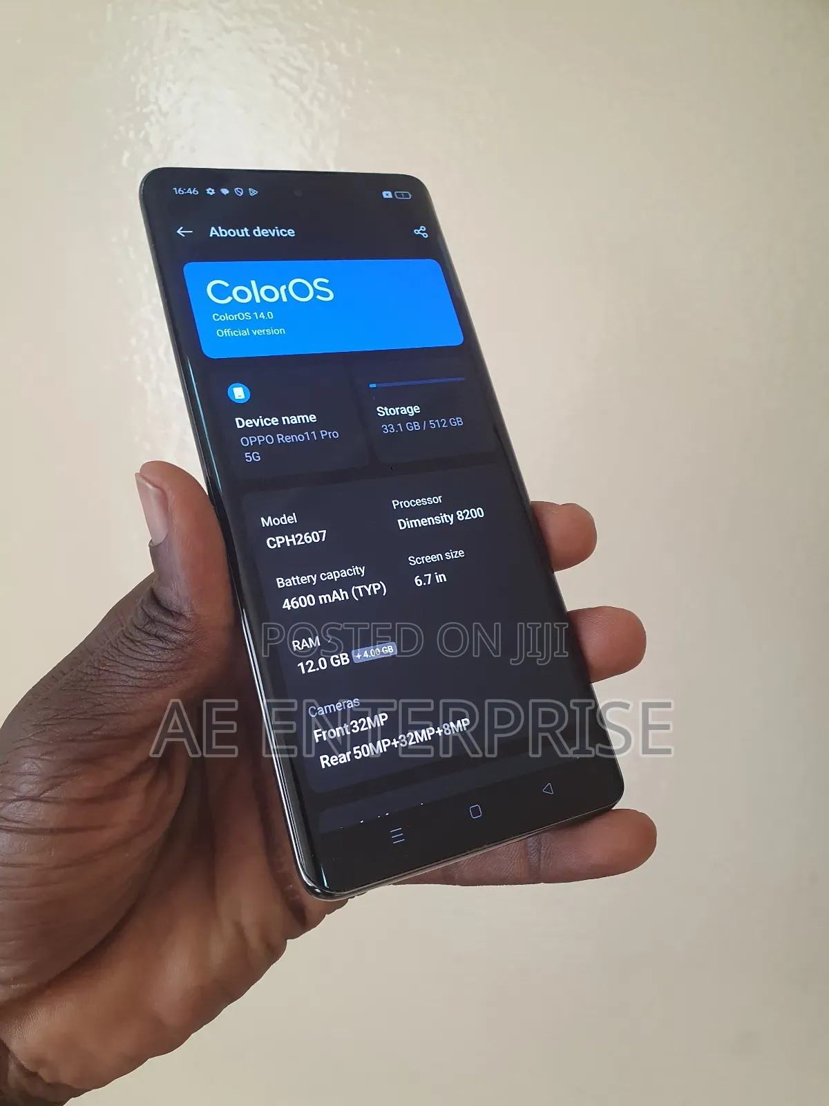 New Oppo Reno 11 Pro 5G 512 GB Silver