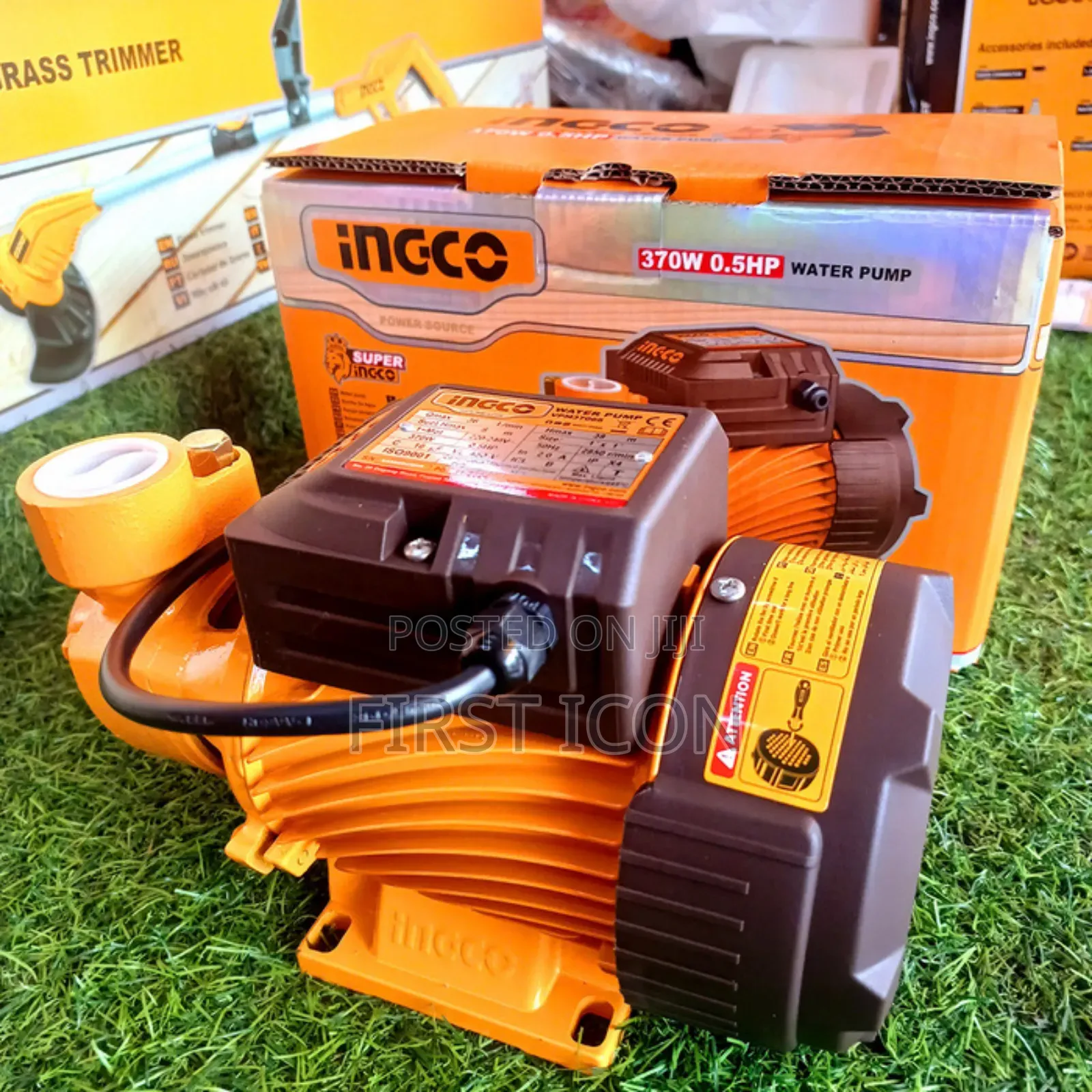 370w, 0.5hp Water Pump - Ingco - Vpm37068