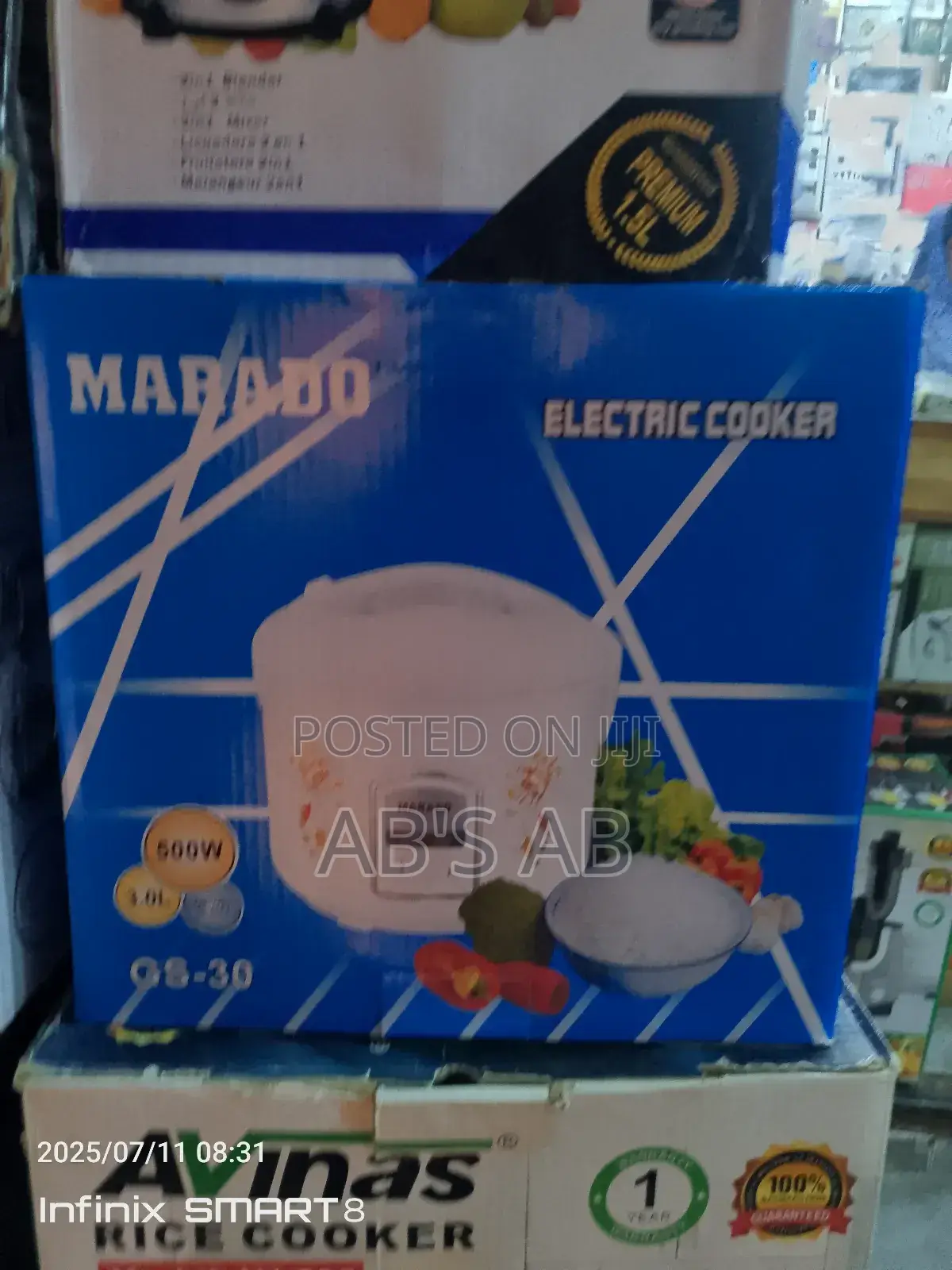 Electric Rice Cooker 3l