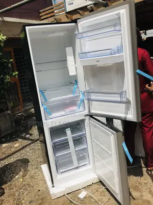 Photo - Spot Quality Pearl Pf-433bbwd Glaze Double Door Fridge