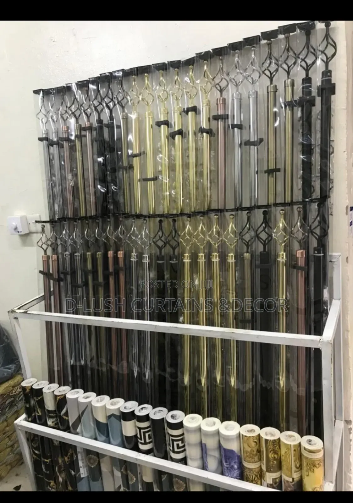 D-Lush Curtains Rods