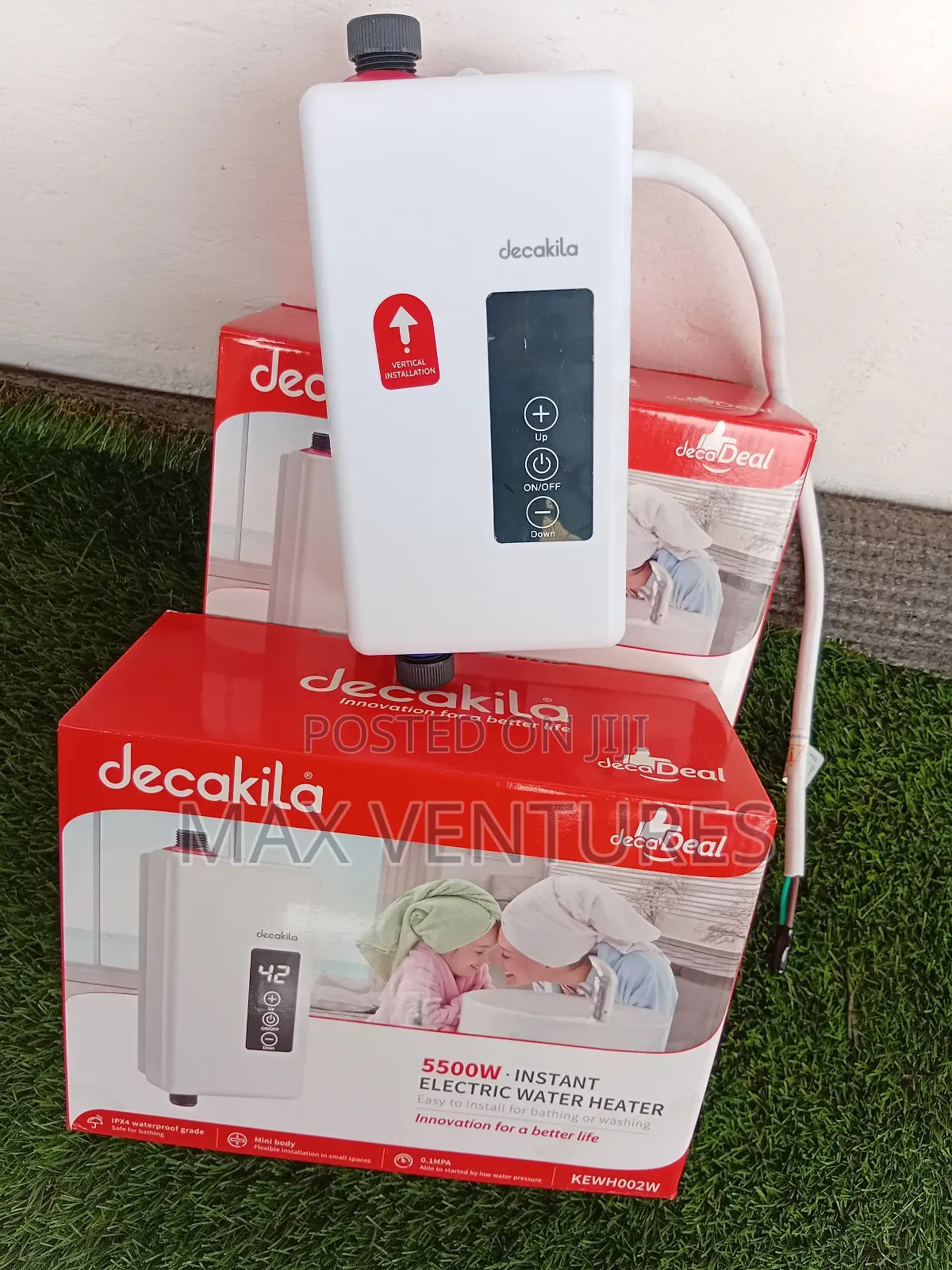 Beseech 5500w Decakila Instant Electric Water Heater Set