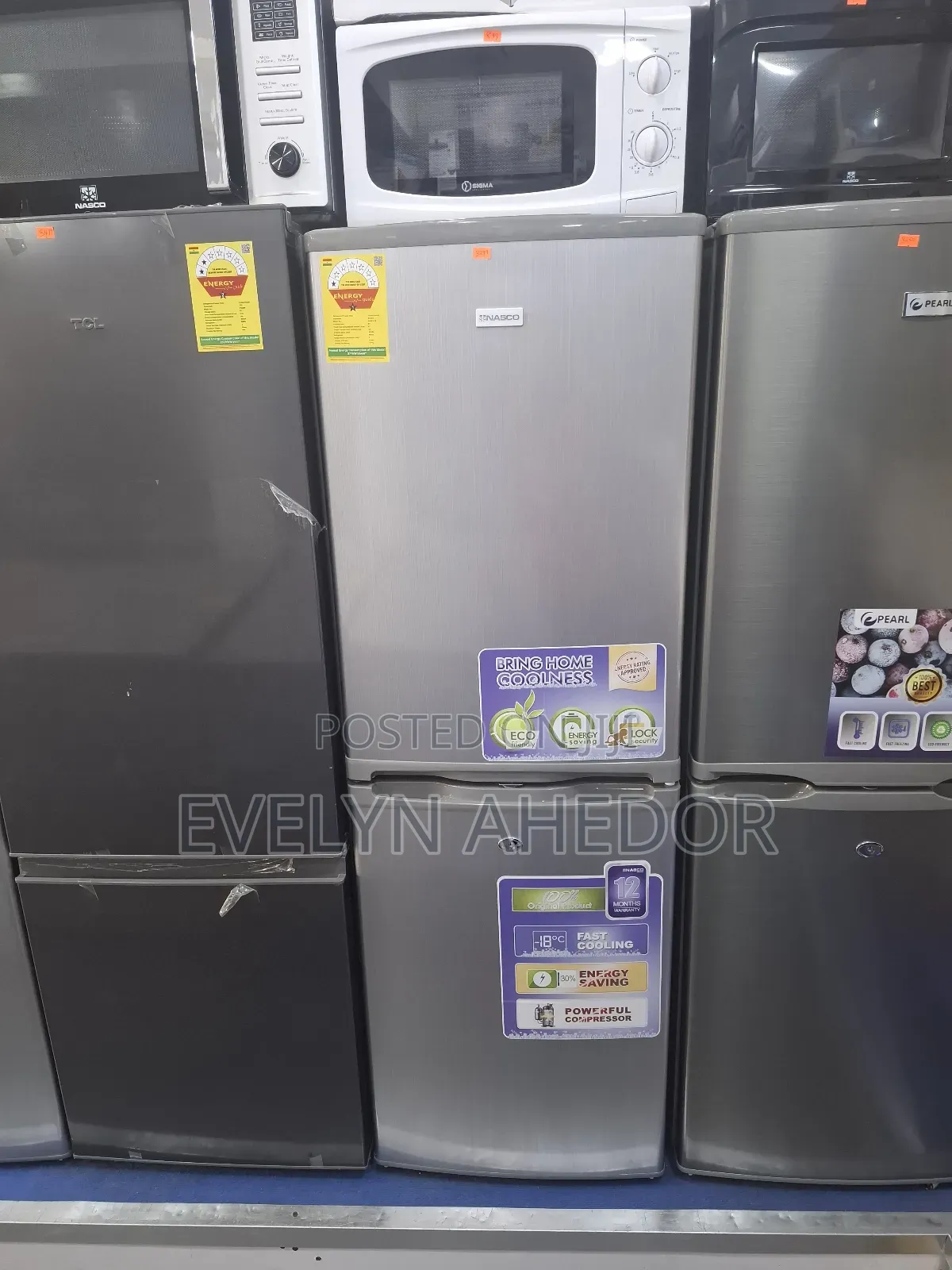Baby Cute Nasco 142 Litres Bottom Fridge Available