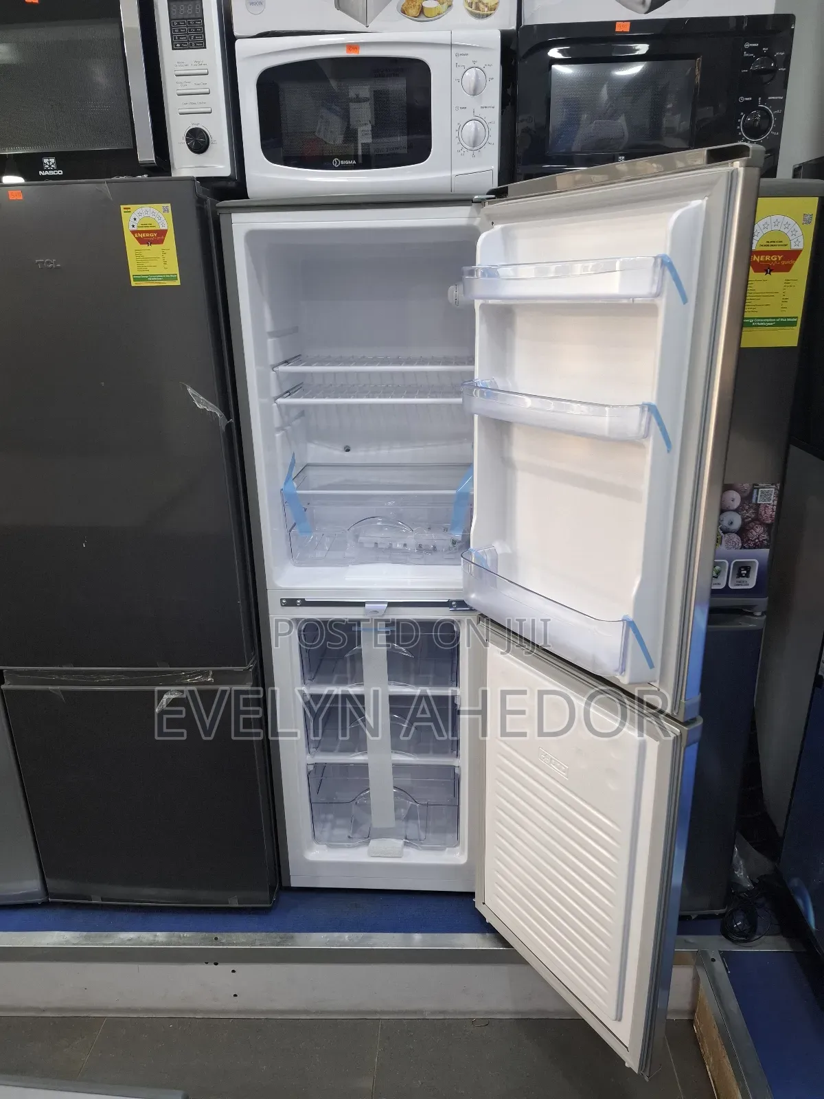 Strong Compressor Nasco Bottom Fridge 142 Liters for Sale