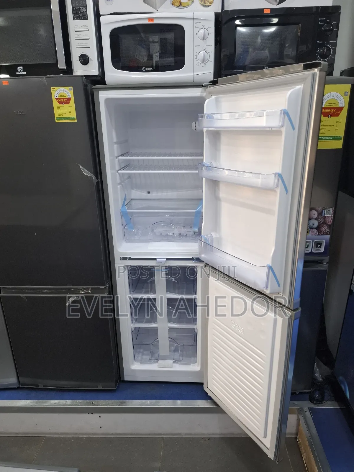 Strong Compressor Nasco Bottom Fridge 142 Liters for Sale