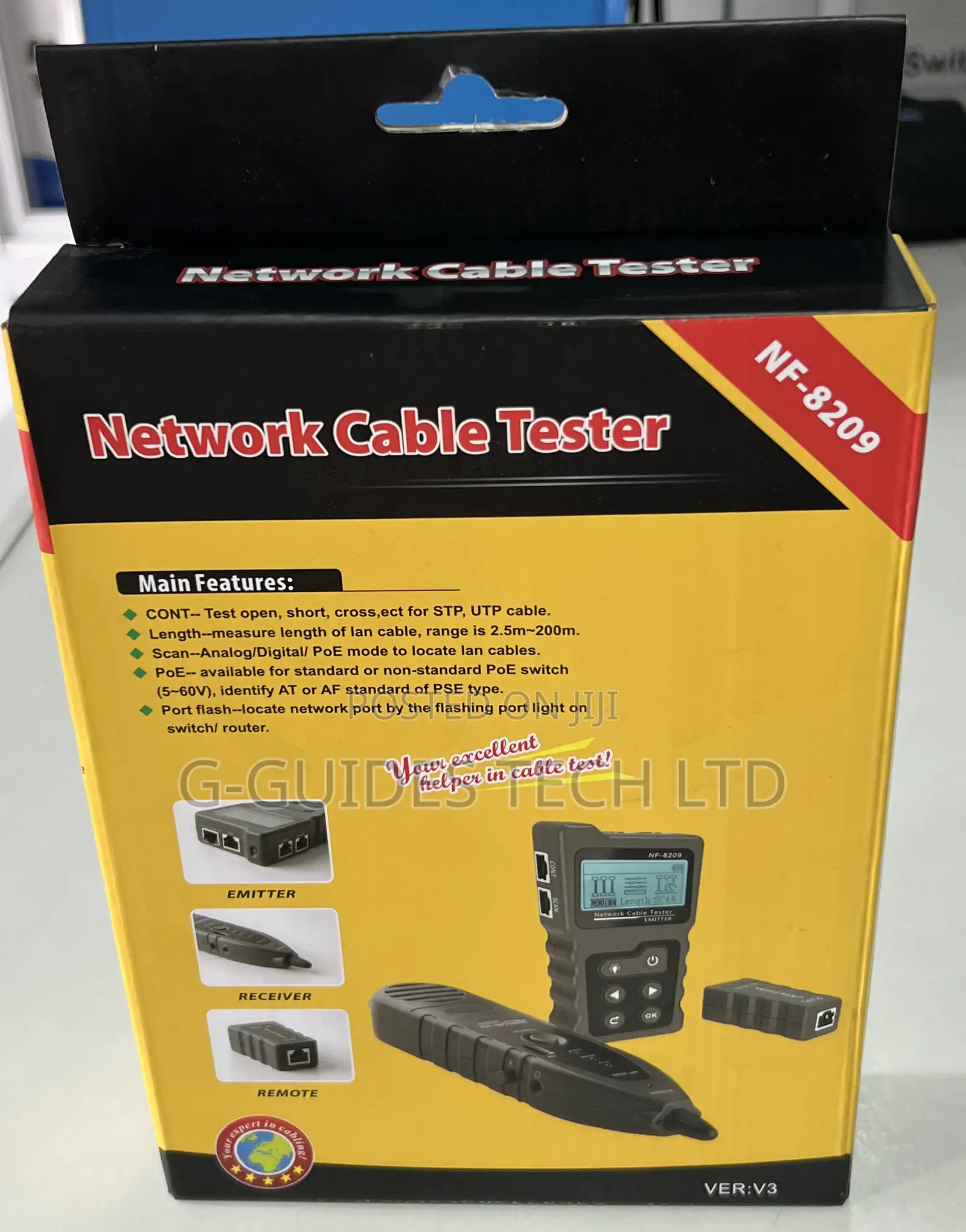Noyafa Nf-8209 Advanced Network Cable Tester and Tone Tracer