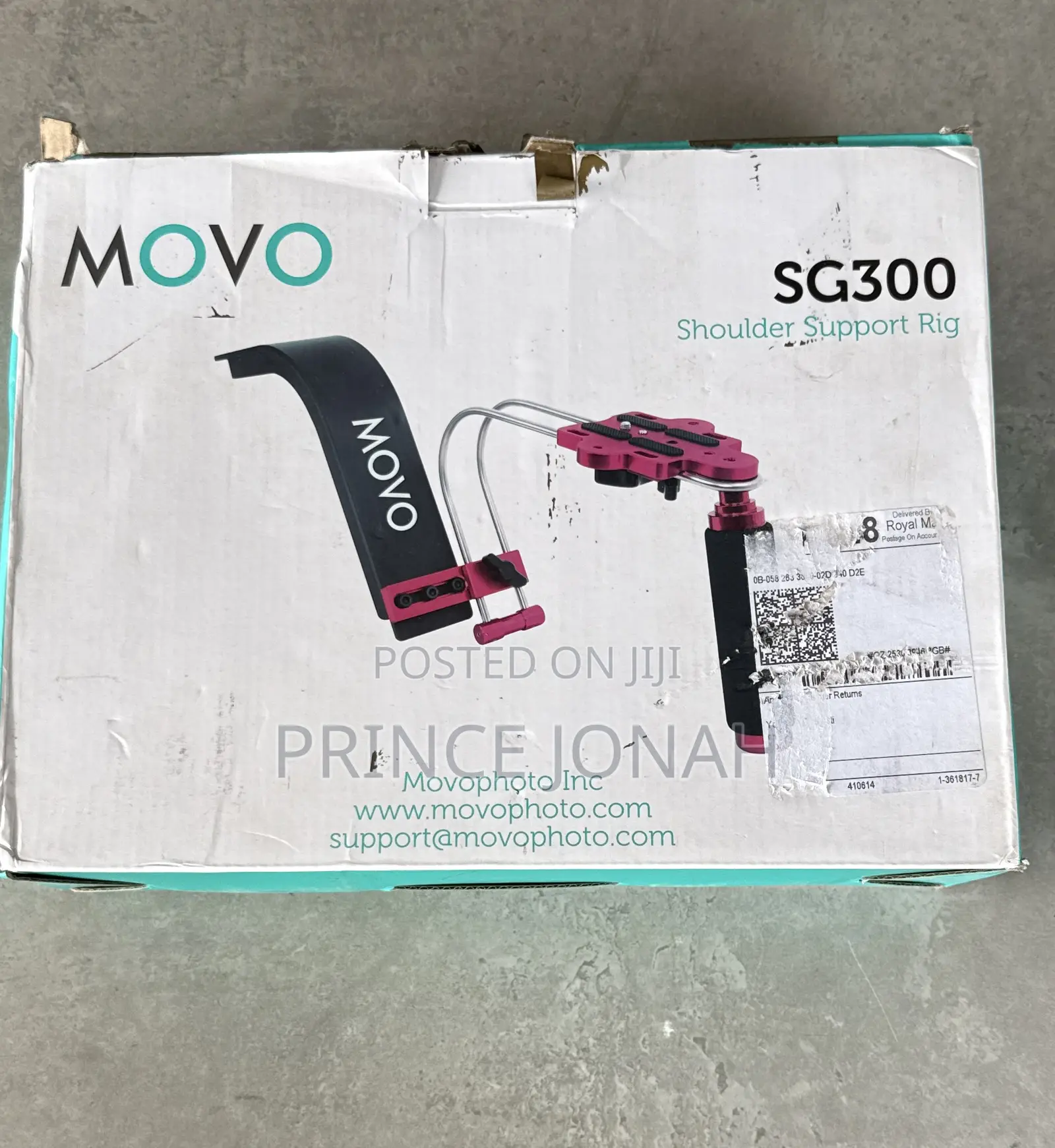 Movo Sg300 Shoulder Support Rig for DSLR Cameras