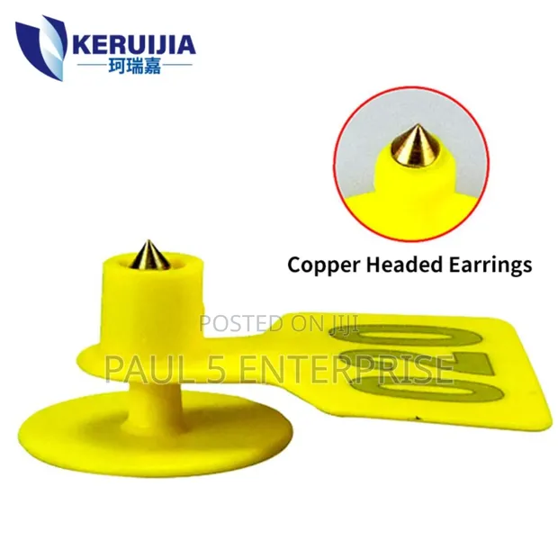 100pics Pig Ear Tags for Identification in Kasoa Farm Machinery