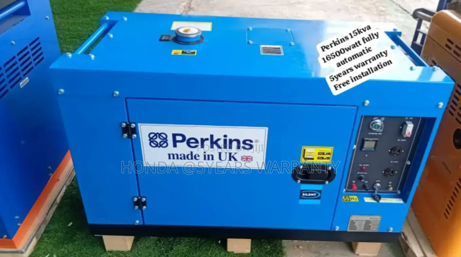 Reliable and Affordable Perkins 15kva 16500watt Generator