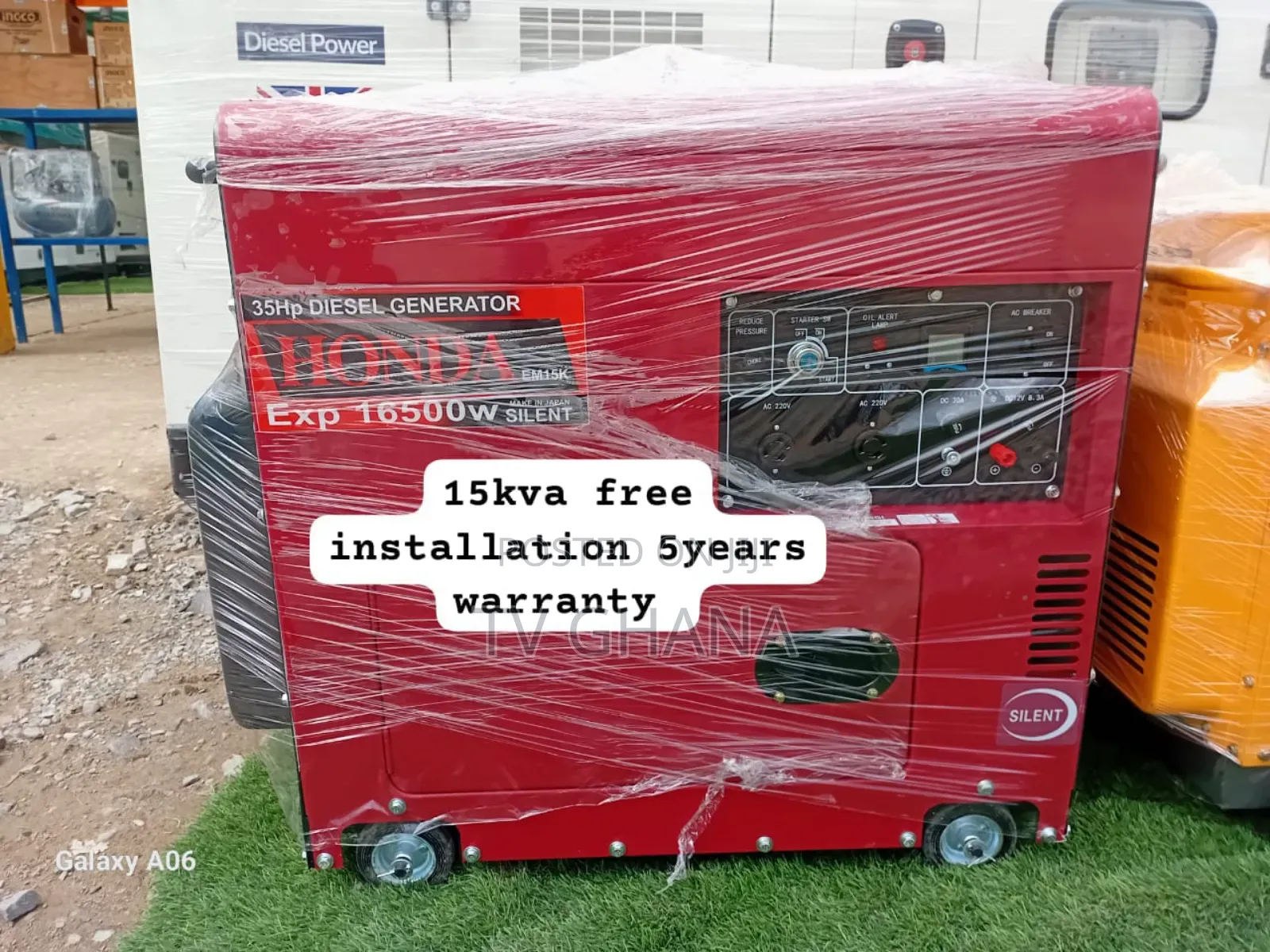 Keep Your World Lit Honda 15kva Diesel Generator 15kva