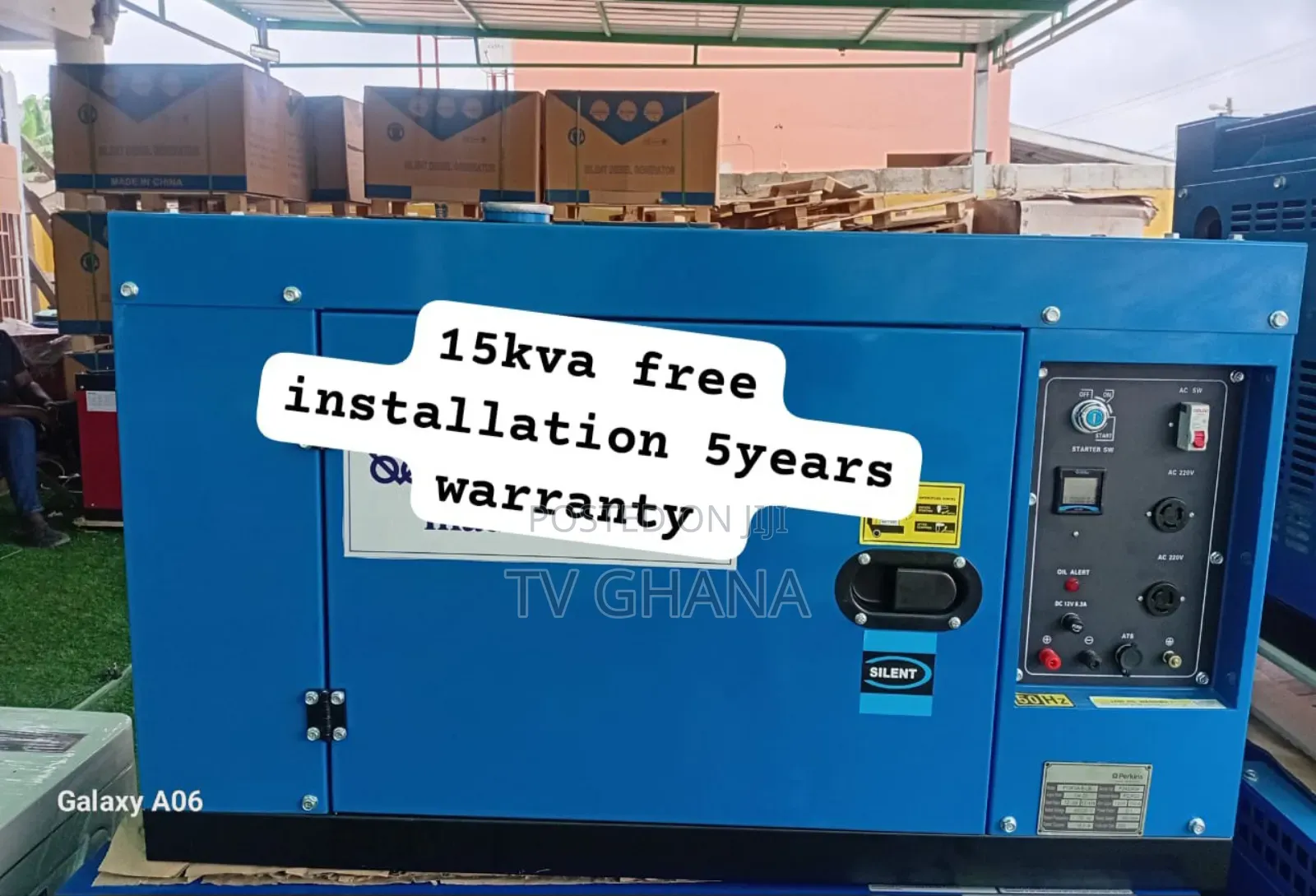 Keep the Power in the City With Perkins 15kva 16500wats
