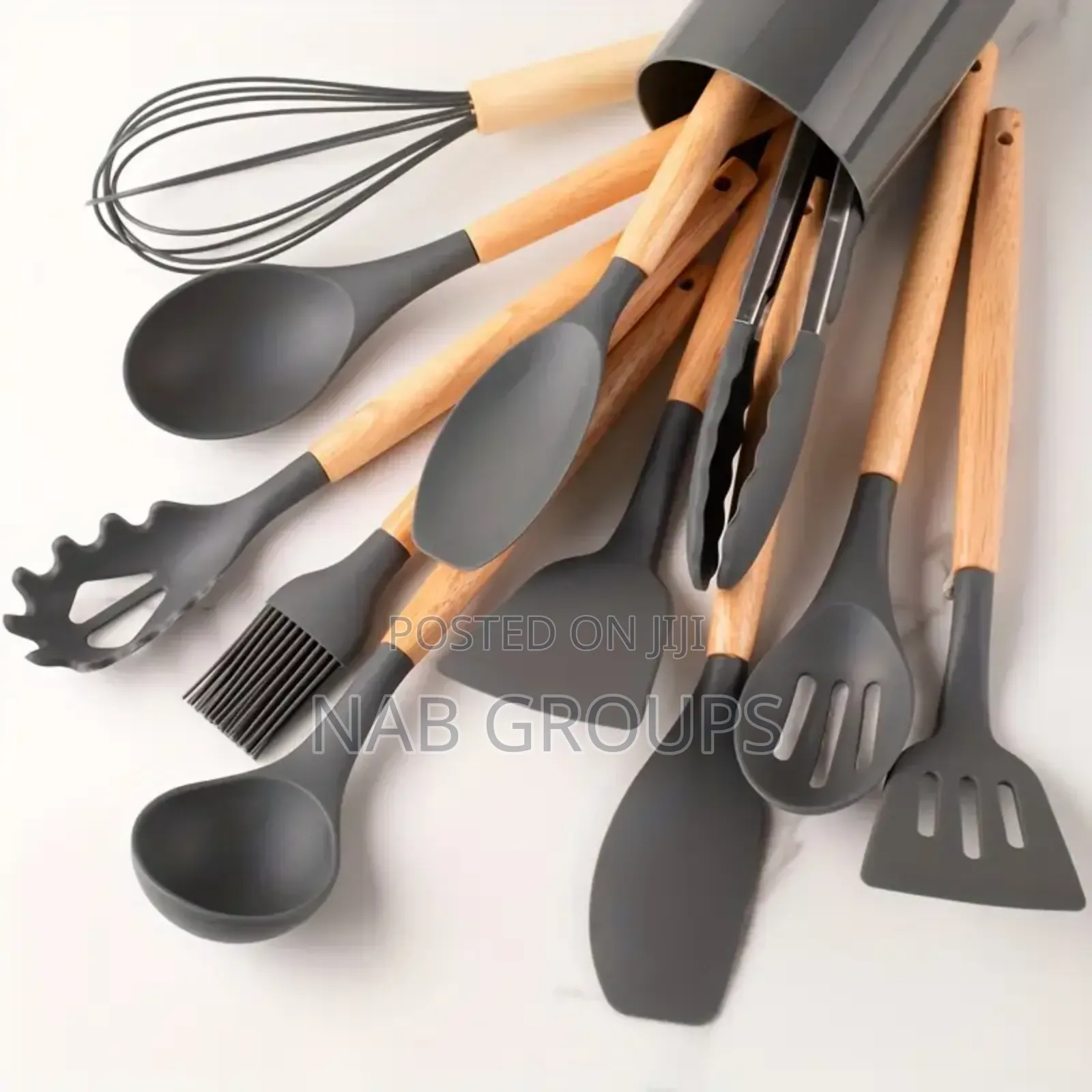 12pcs Silicone Spoons Set