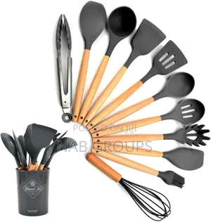 12pcs Silicone Spoons Set