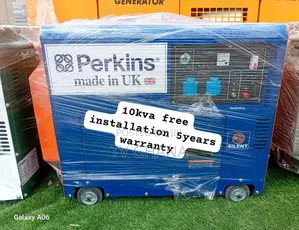 Light on Instantly With Perkins 10kva 13000wats Diesel