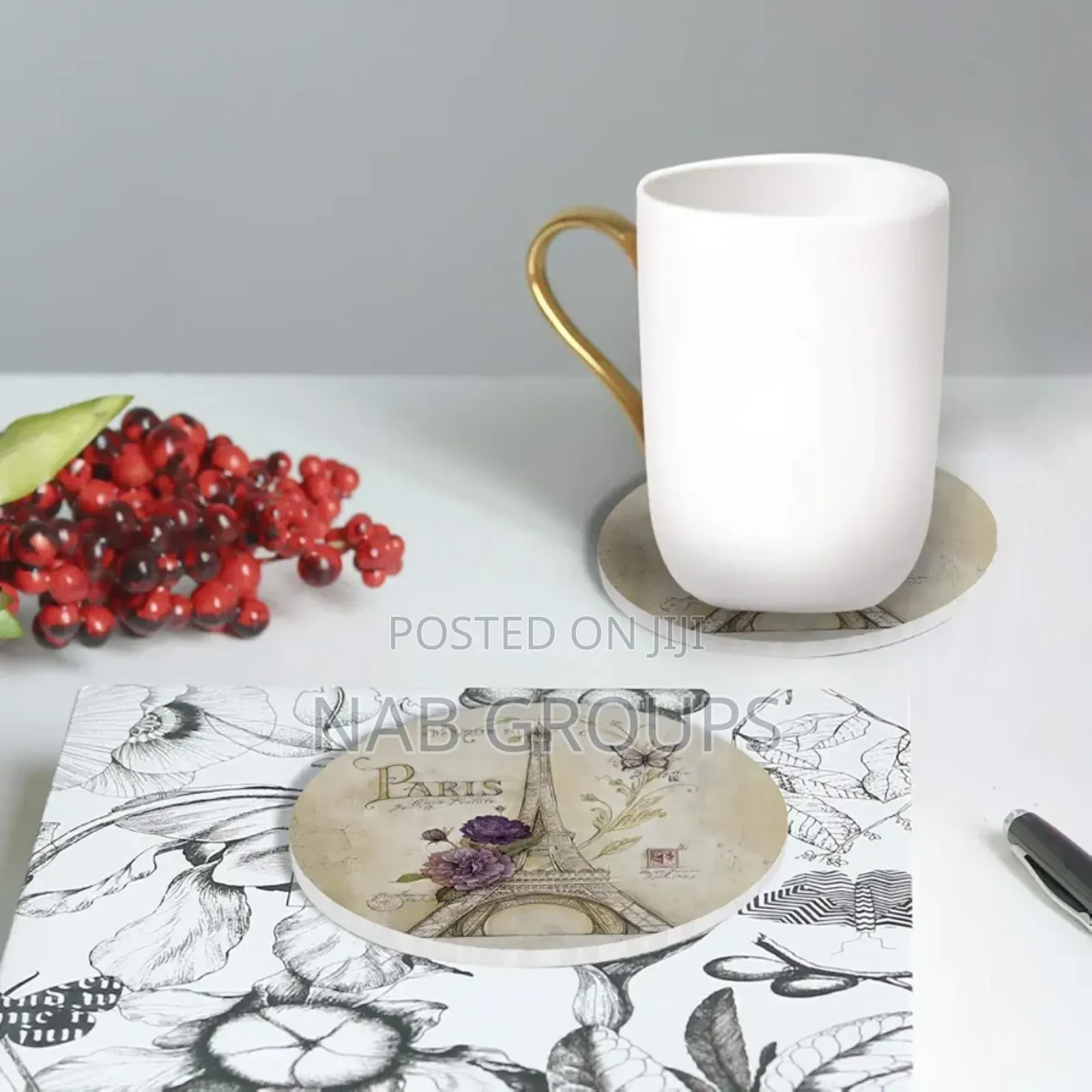Melamine Coaster 6pcs