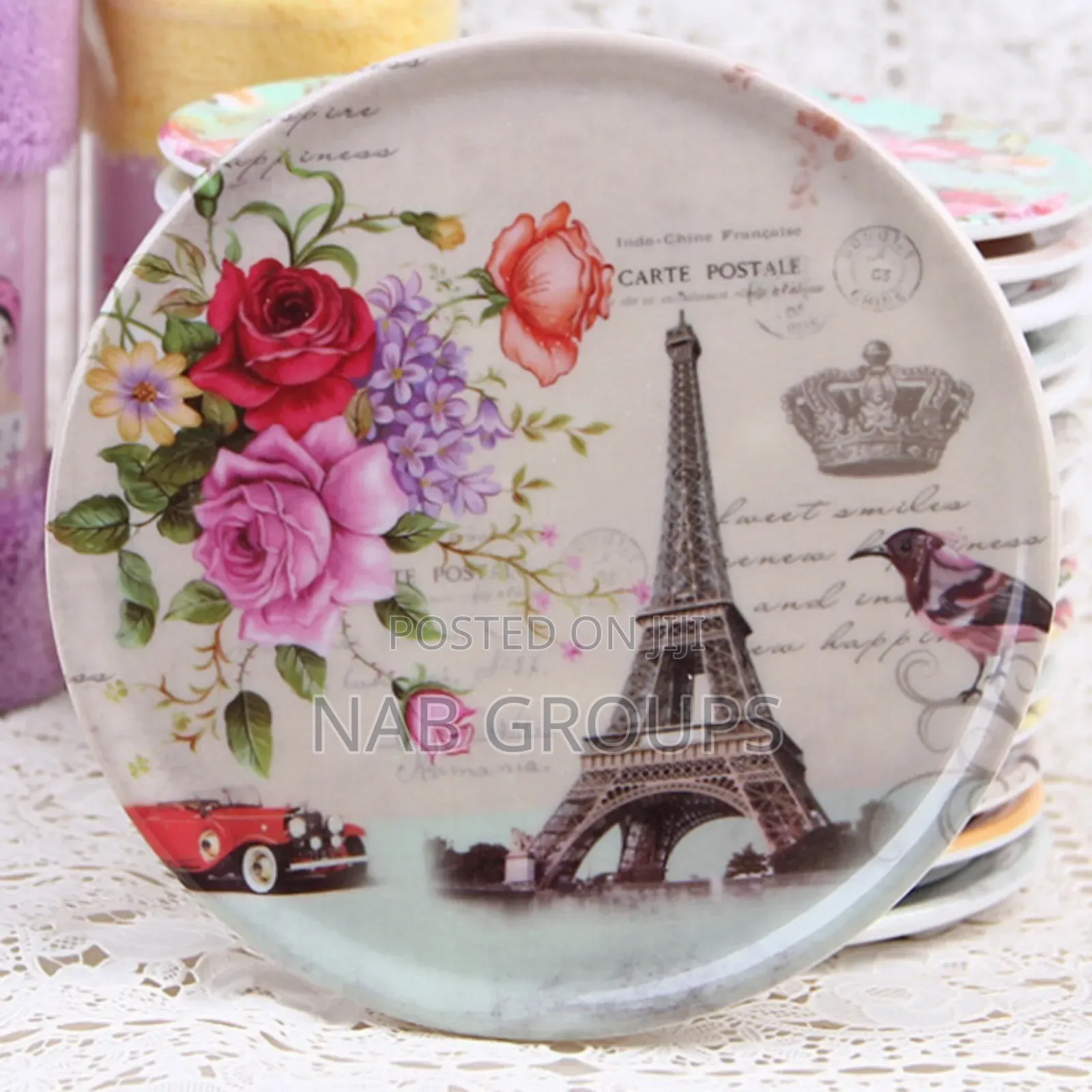 Melamine Coaster 6pcs