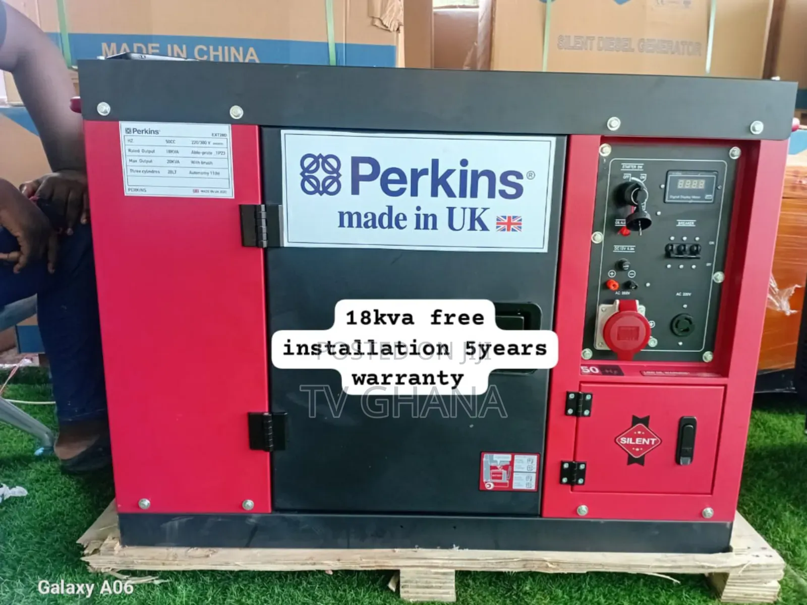 Peace Perkins 18kva Diesel Generator 18kva Diesel Perkins