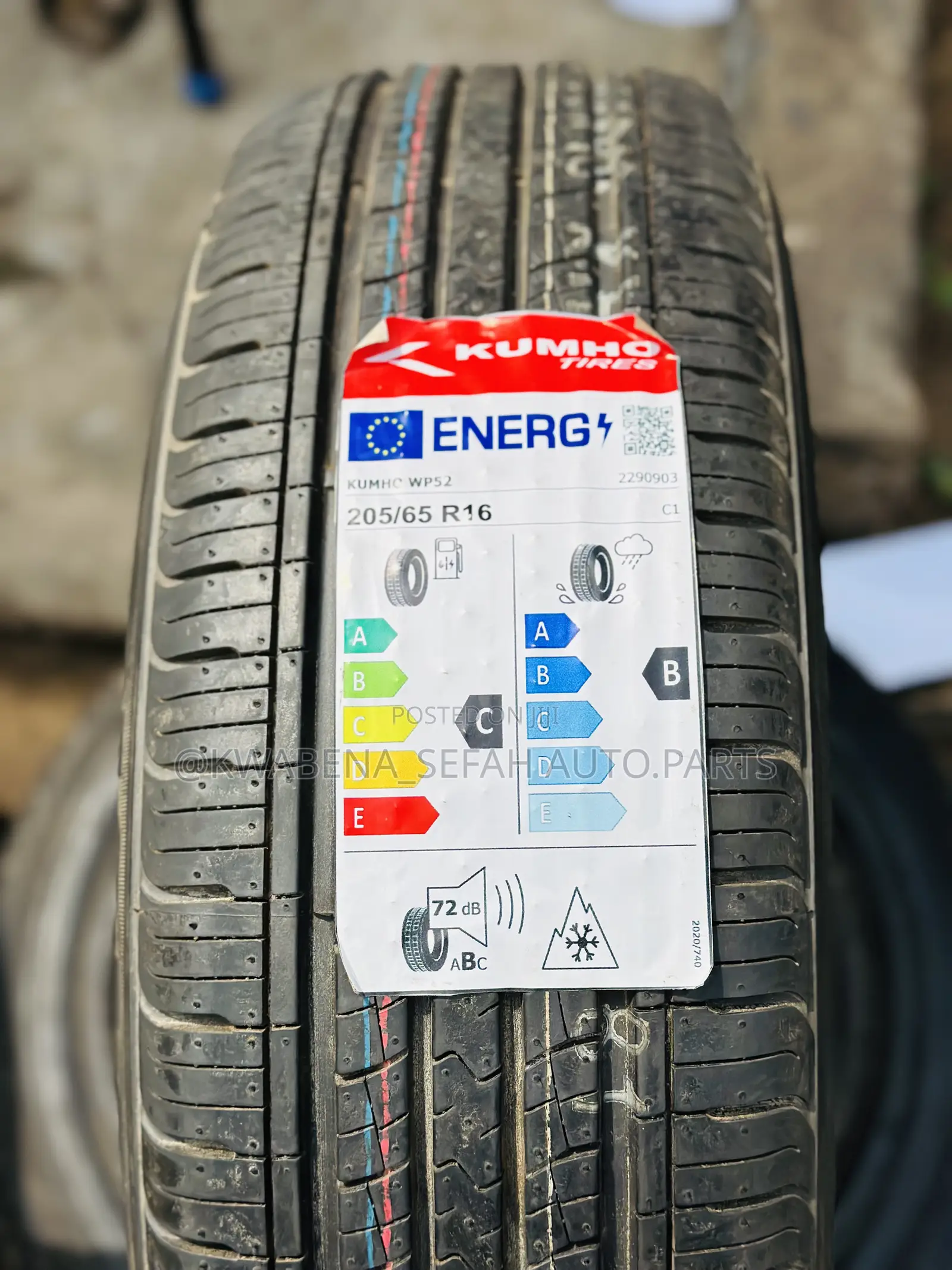 Original Kuhmo 205/65r16 Tyres Available For All Cars