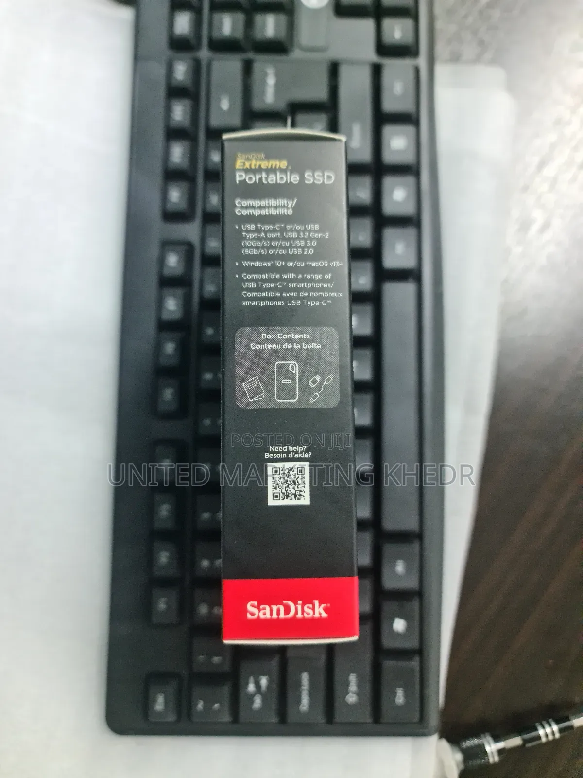 Sandisk 1tb Extreme Portable SSD - Up to 1050mb/S, Usb-C