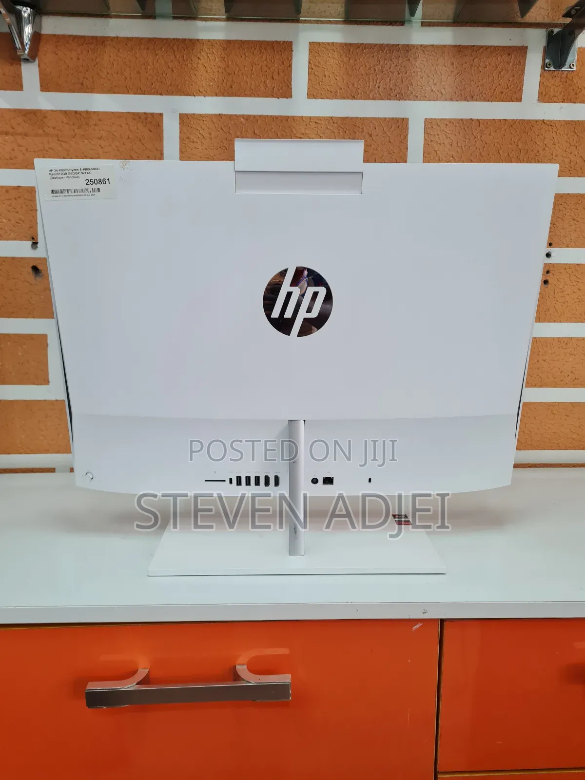 Desktop Computer HP Pavilion 24 8GB AMD Ryzen 5 SSD 512GB