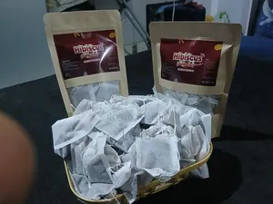 Hibiscus Powder With Ginger in Tea Bag