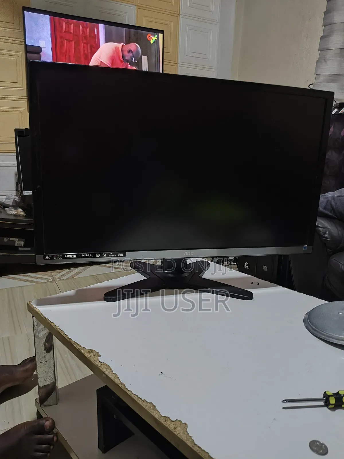 32inchs Aoc Uhd Monitor 60hz Inbuilt Speakers