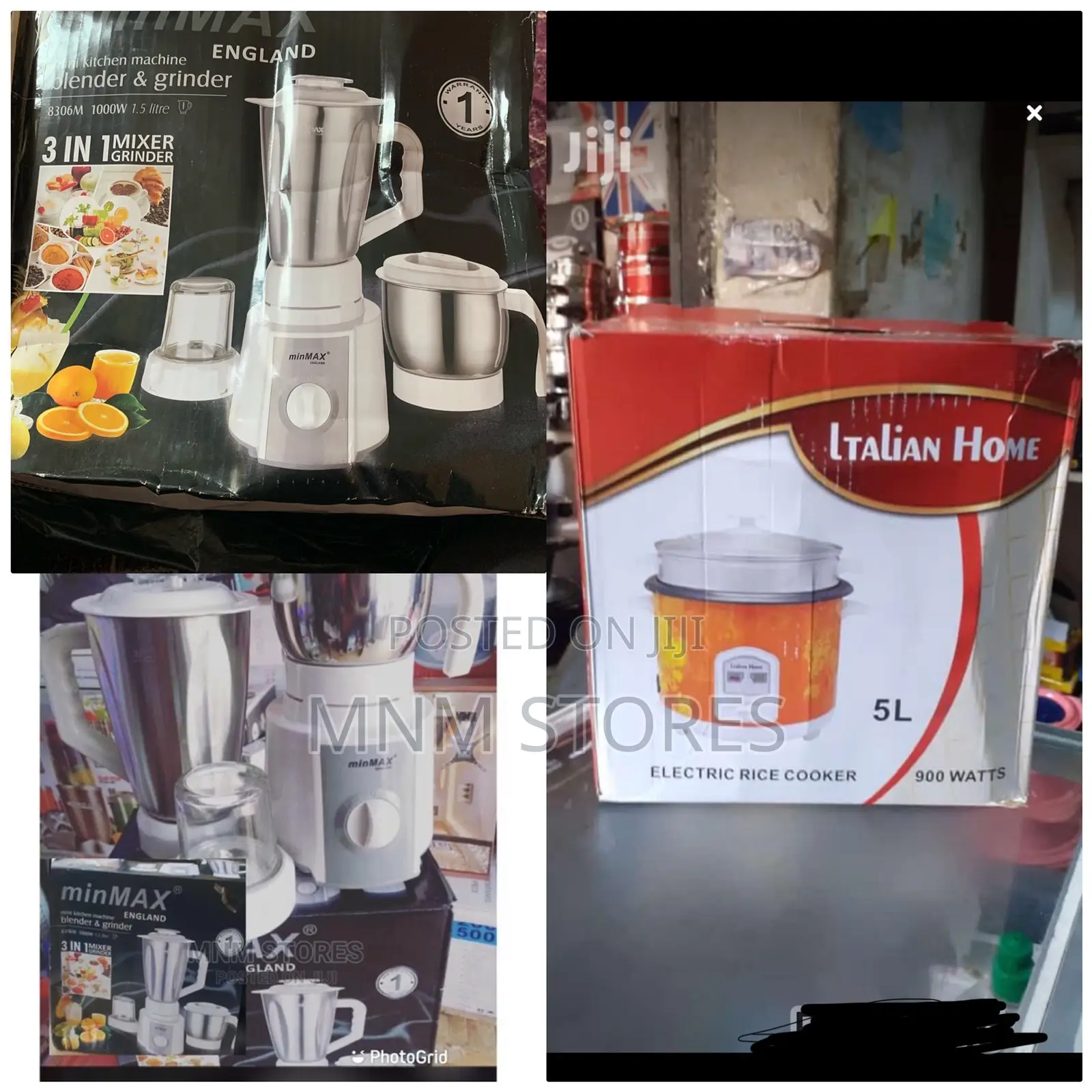 Minmax Glass Blender With Rice Cooker