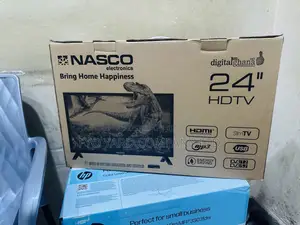 Nasco 24 Inch Satellite and Digital Tv - Black
