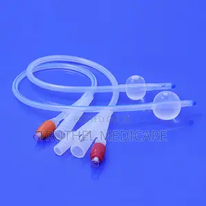 3-Way Silicone Catheter (Sizes 18, 20, 22, 24)