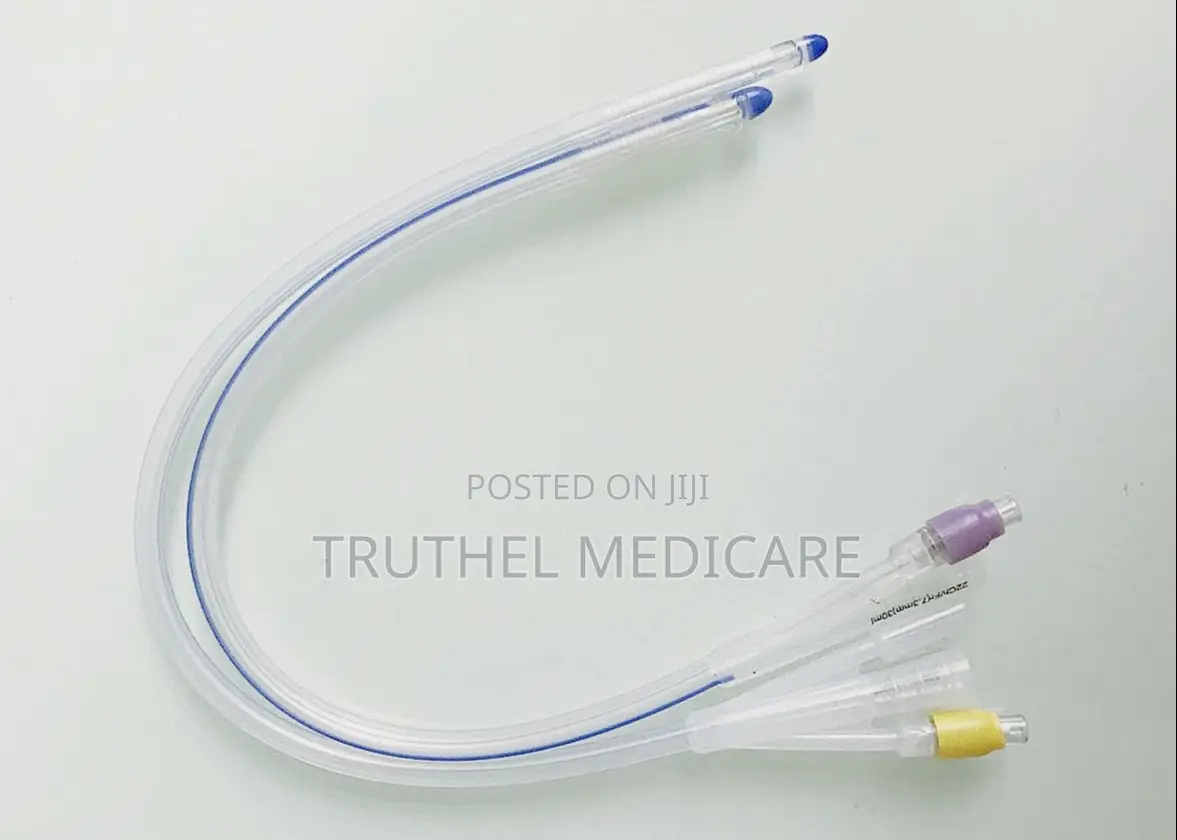 3-Way Silicone Catheter (Sizes 18, 20, 22, 24)