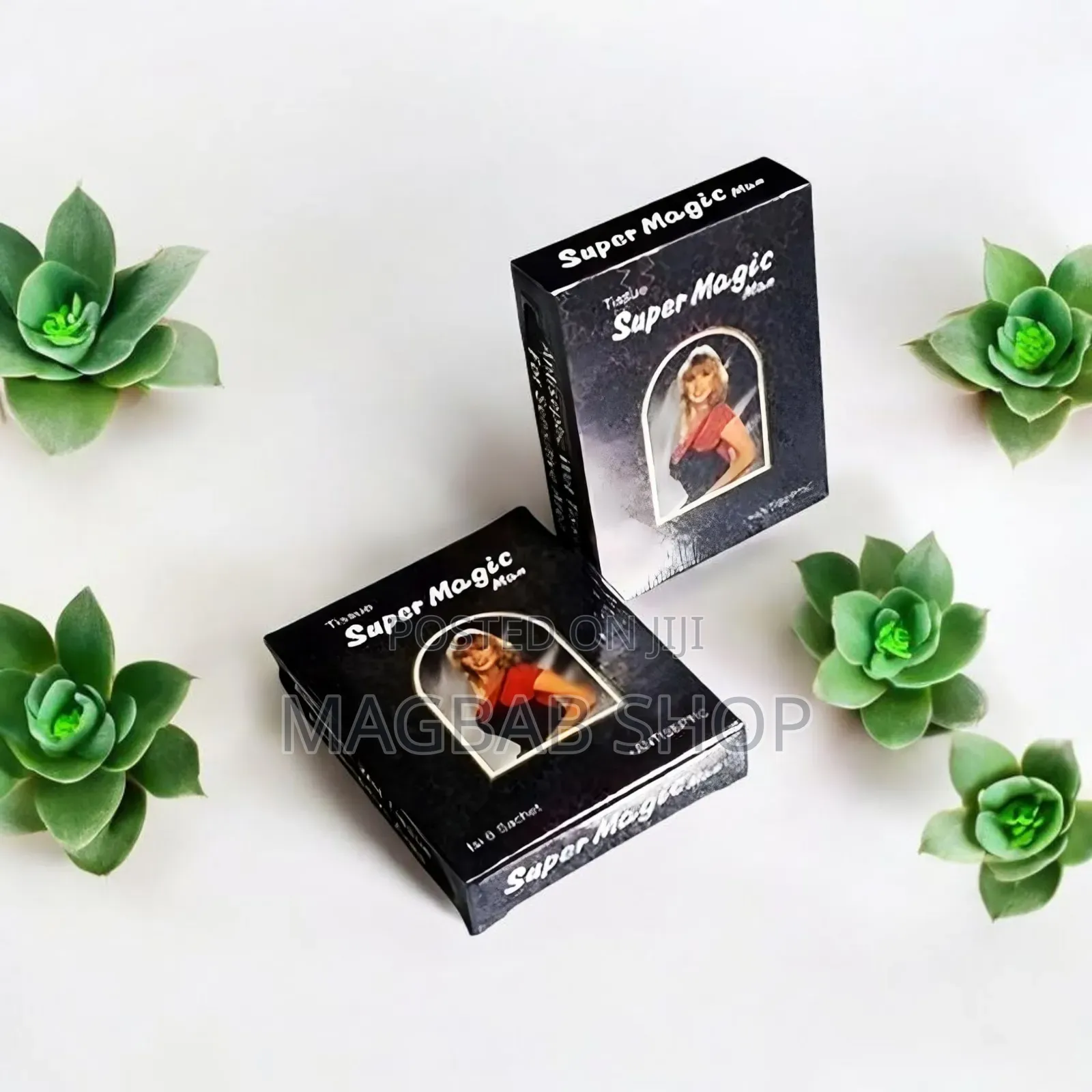 Original Super Magic Man Delay Ejaculation Tissue(Gm030900)