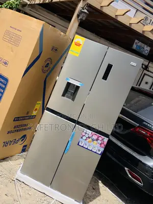 Secure Premium Pf-613md Sidebyside 4 Doors Pearl Fridge