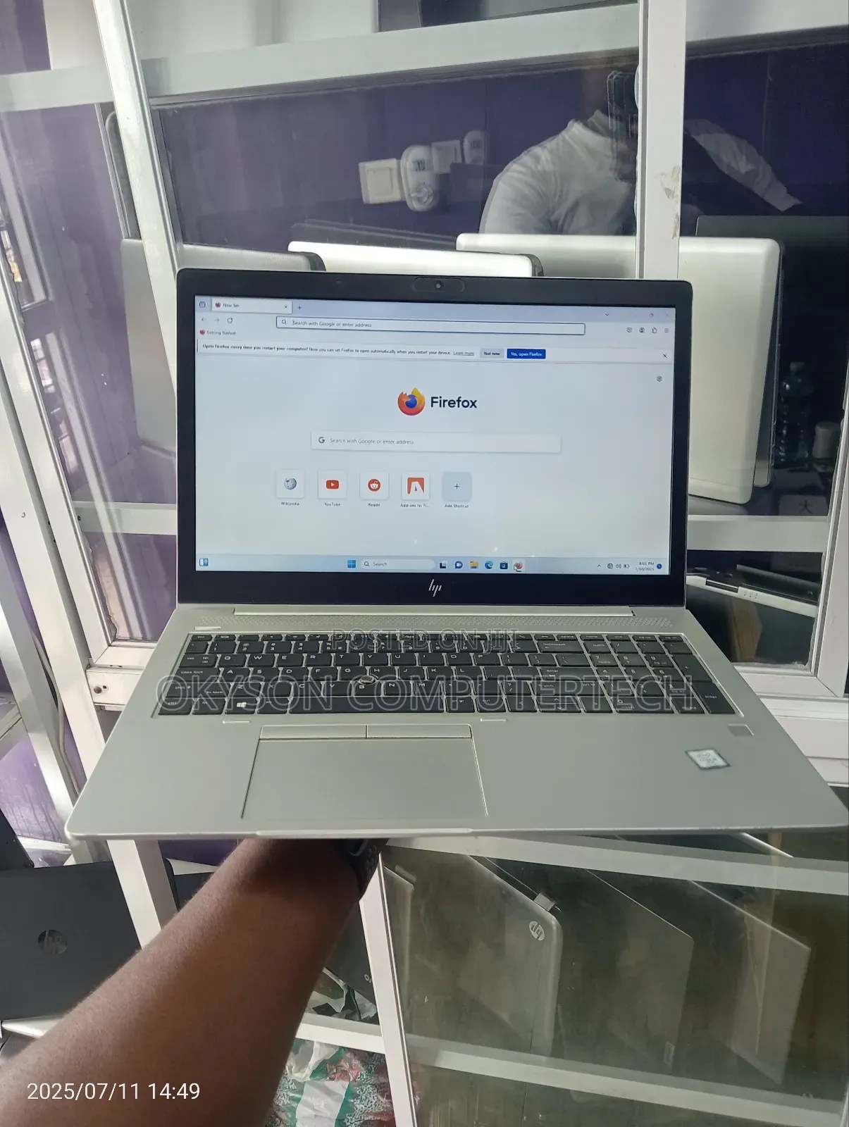 Laptop HP EliteBook 850 G5 8GB Intel Core I5 SSD 256GB