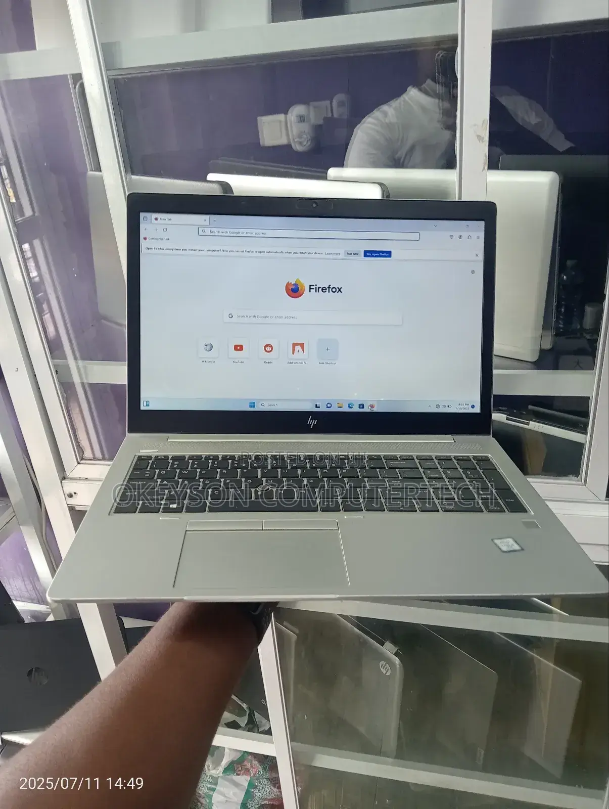 Laptop HP EliteBook 850 G5 8GB Intel Core I5 SSD 256GB