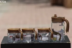 4pcs Storage/ Spice Jars
