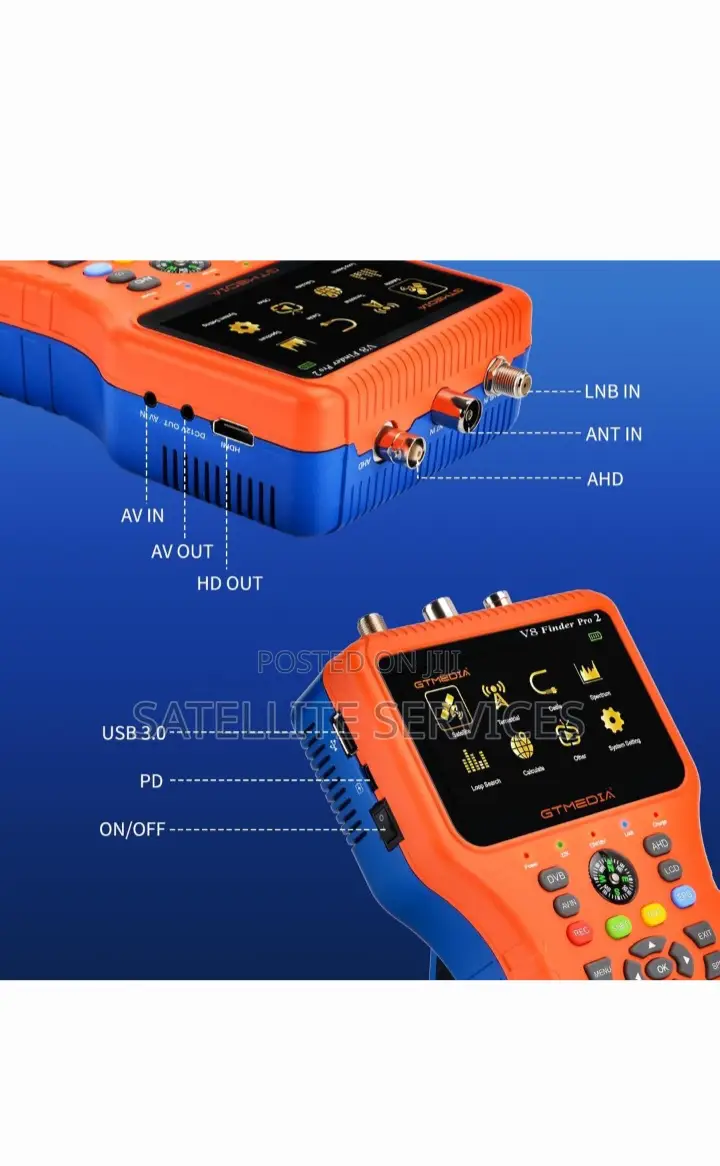 Gt Media Finder; Screen And Batteries
