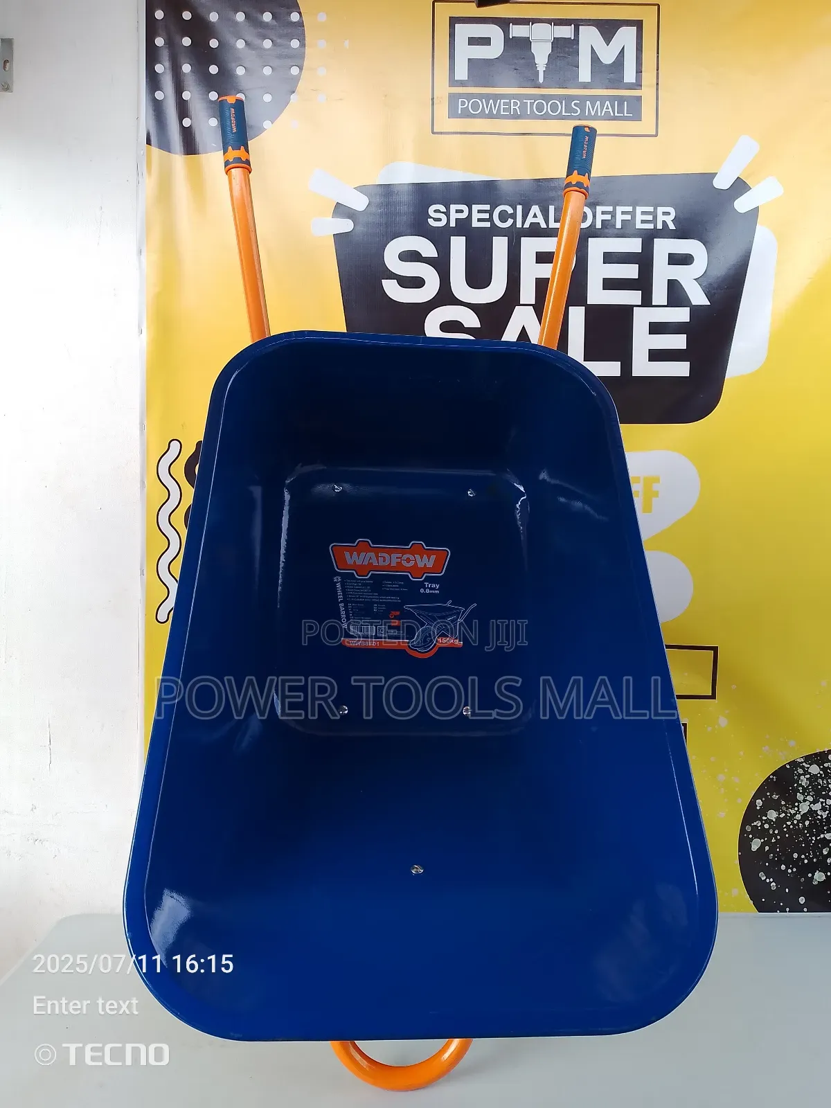 Wheel Barrow 150kg (Wadfow)