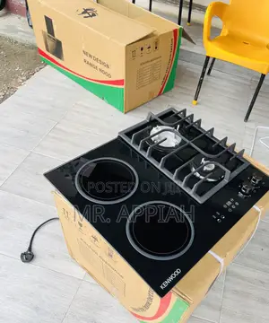 Most Affordable Kenwood 2 Gas + 2 Electric Glass Hob 
