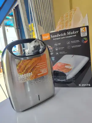 Raf Toastpro 8 – Large Sandwich Maker With Non-Stick Plates