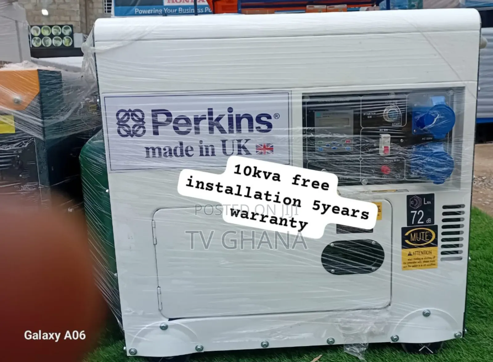 Don't Let the Lights Off Perkins 10kva 13000watts Diesel