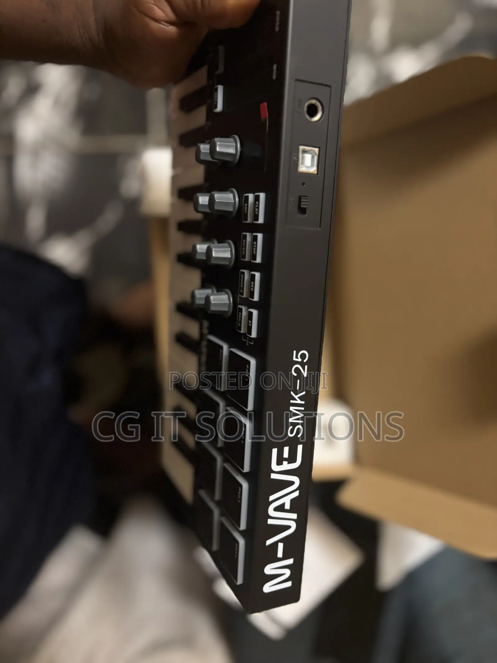 M-Vave 25 Midi Keyboard With Drum Pad