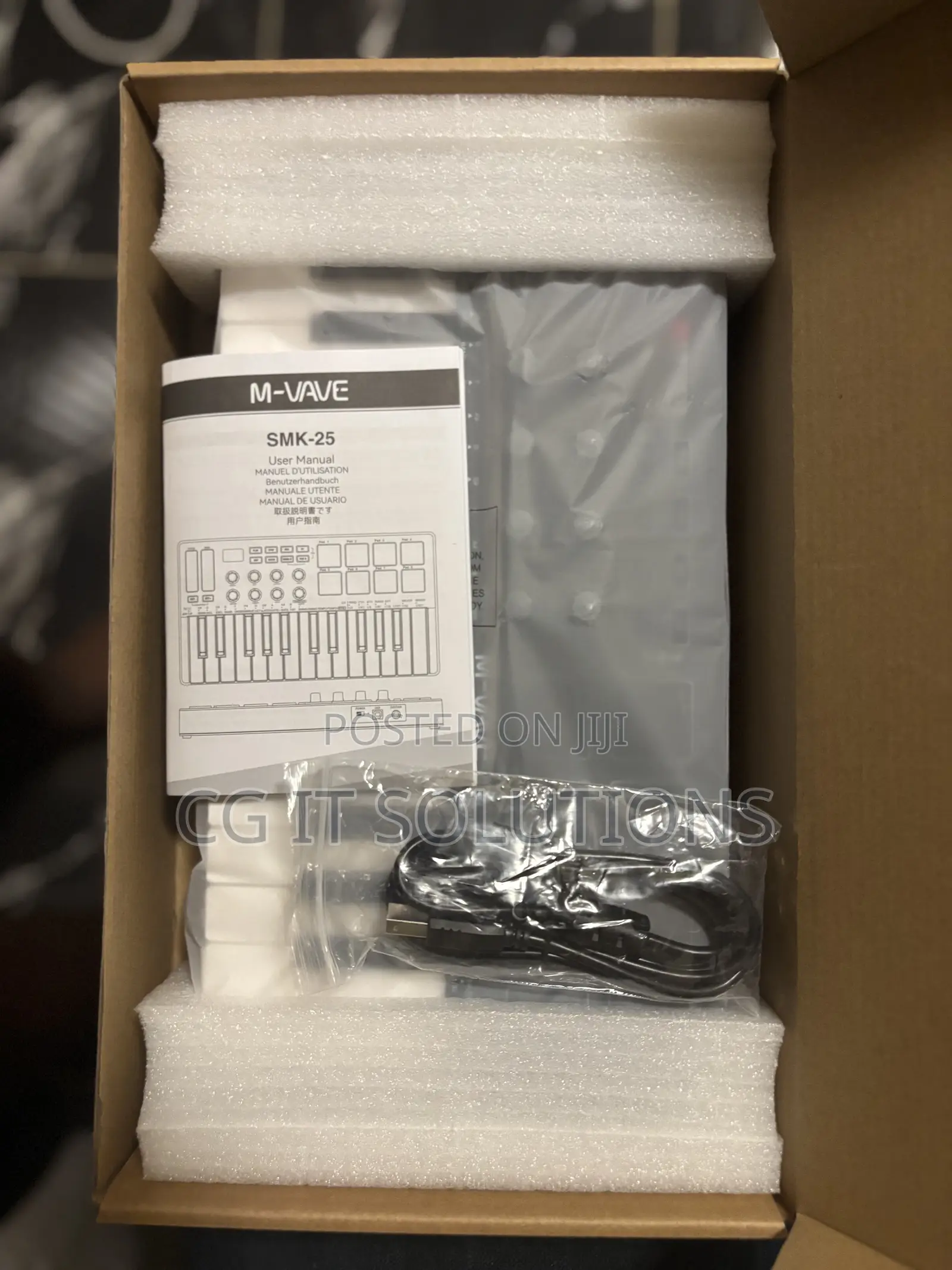 M-Vave 25 Midi Keyboard With Drum Pad