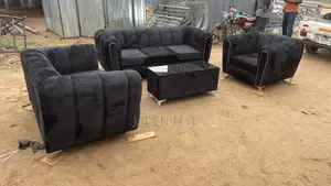 Black Fabric Family Set