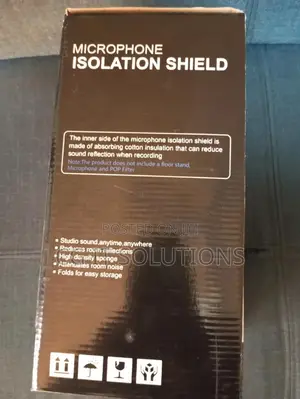 Studio Microphone Isolation Shield