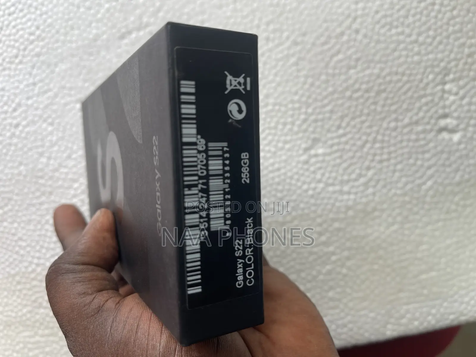 New Samsung Galaxy S22 5G 256 GB Black