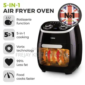Tower T17038 Xpress 5-in-1 Manual Air Fryer Oven