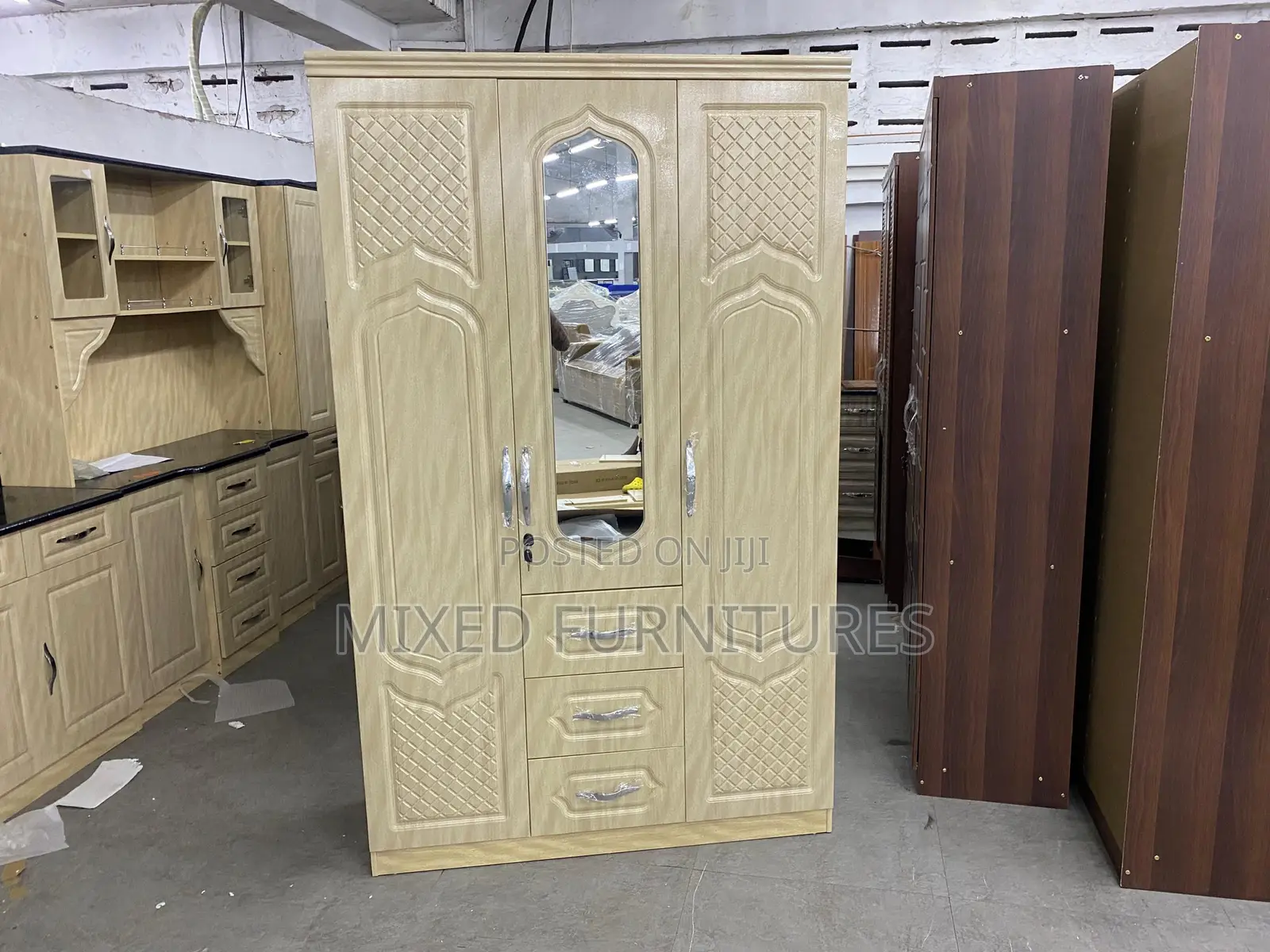 Foreign Wooden Wardrobe